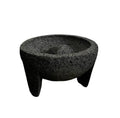 Molcajete Original 100% Lava Volcanic Stone Mortar and Pestle