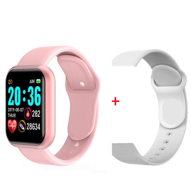Fitness Wristwatch Color Screen Smart Sport Bracelet Activity Running Activity Fitness Tracker Smartwatch Heart Rate Monitor Waterproof Fitness Tracker Heart Rate For Children Men Women