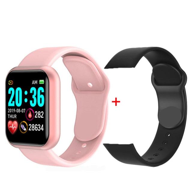 Fitness Wristwatch Color Screen Smart Sport Bracelet Activity Running Activity Fitness Tracker Smartwatch Heart Rate Monitor Waterproof Fitness Tracker Heart Rate For Children Men Women