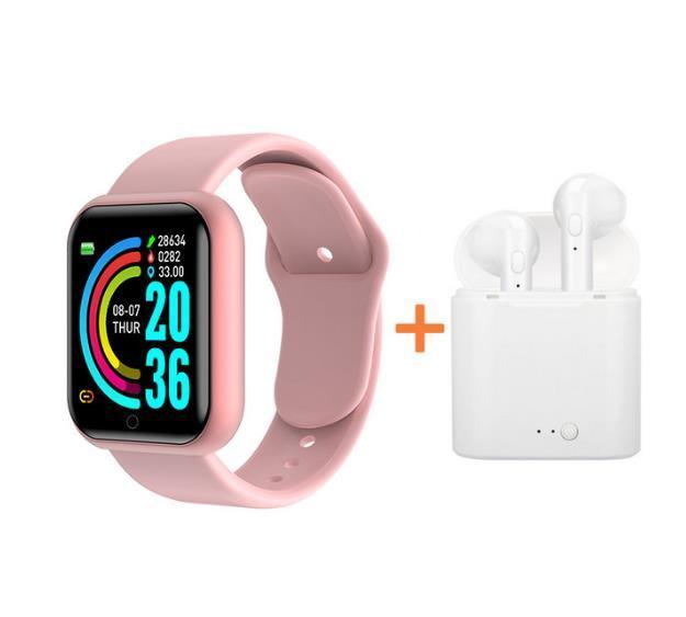 Fitness Wristwatch Color Screen Smart Sport Bracelet Activity Running Activity Fitness Tracker Smartwatch Heart Rate Monitor Waterproof Fitness Tracker Heart Rate For Children Men Women