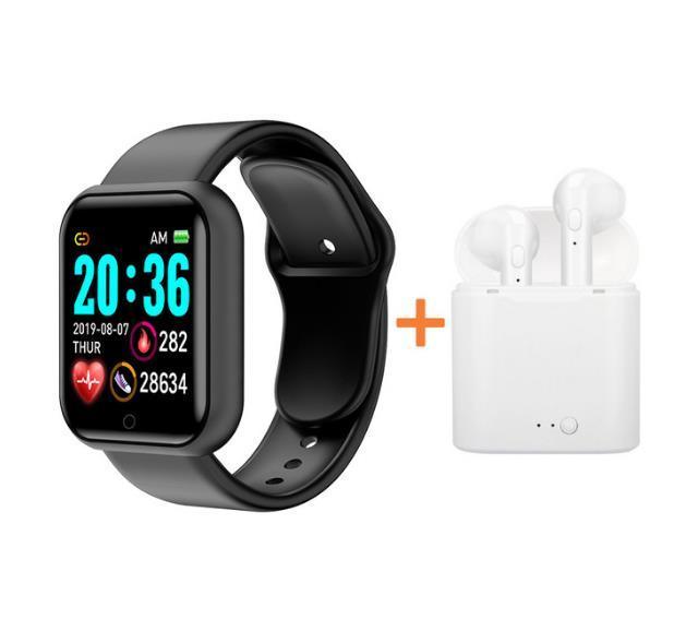Fitness Wristwatch Color Screen Smart Sport Bracelet Activity Running Activity Fitness Tracker Smartwatch Heart Rate Monitor Waterproof Fitness Tracker Heart Rate For Children Men Women