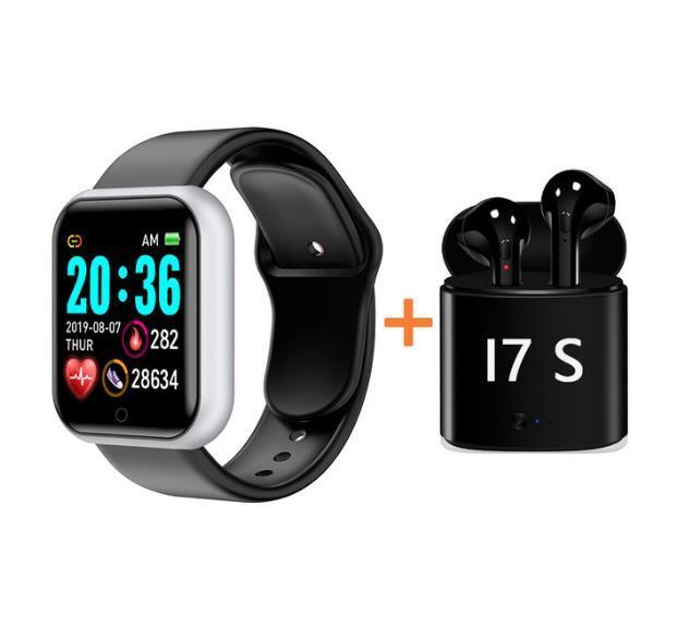 Fitness Wristwatch Color Screen Smart Sport Bracelet Activity Running Activity Fitness Tracker Smartwatch Heart Rate Monitor Waterproof Fitness Tracker Heart Rate For Children Men Women